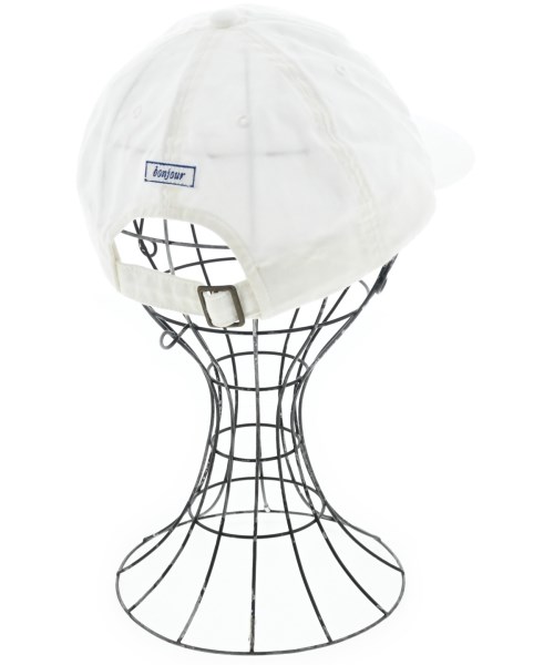 bonjour records（ボンジュールレコード）キャップ 白 サイズ:- メンズ/2200622852058