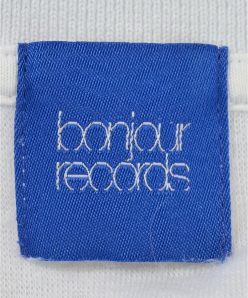 bonjour records（ボンジュールレコード）ポロシャツ 白 サイズ:S レディース/2200612051133