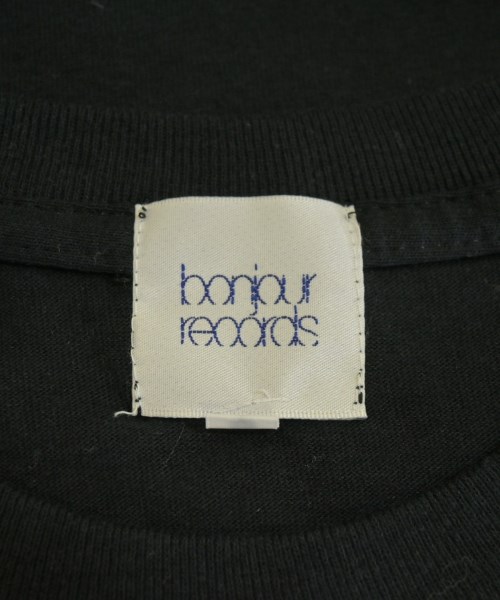 bonjour records（ボンジュールレコード）Tシャツ・カットソー 黒 サイズ:M メンズ/2200694692033