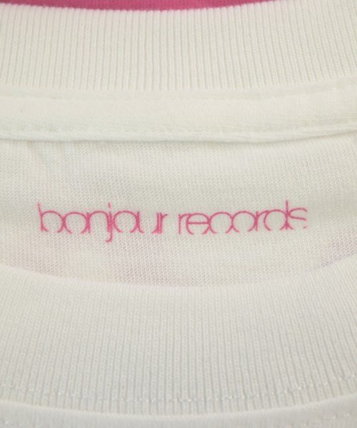 bonjour records（ボンジュールレコード）Tシャツ・カットソー 白 サイズ:XL メンズ/2200695189099