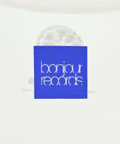 bonjour records（ボンジュールレコード）Tシャツ・カットソー 白 サイズ:XL メンズ/2200711145146