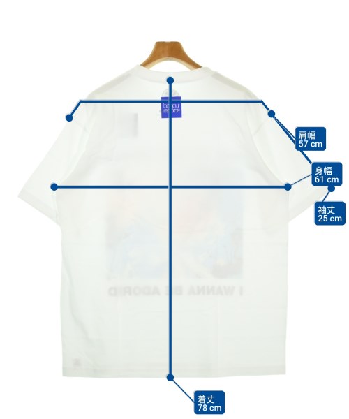 bonjour records（ボンジュールレコード）Tシャツ・カットソー 白 サイズ:XL メンズ/2200711145146