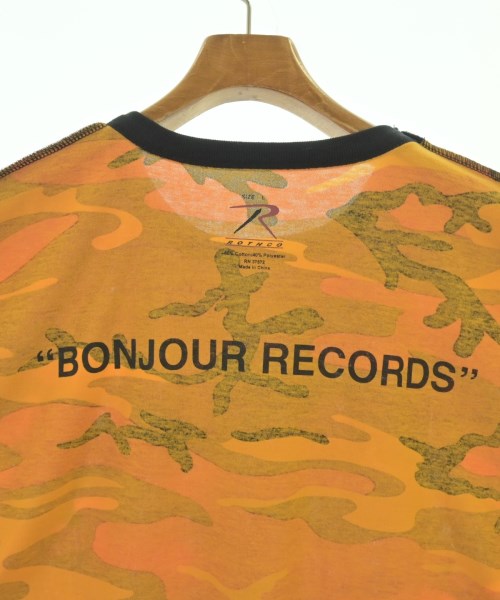 bonjour records（ボンジュールレコード）カジュアルシャツ オレンジ サイズ:L メンズ/2200709442028