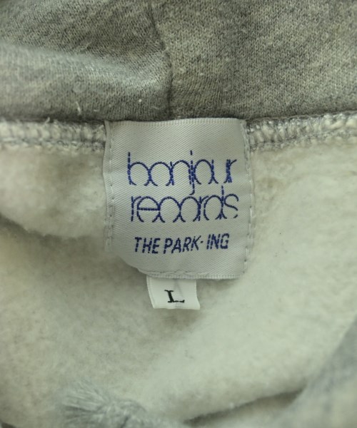 bonjour records（ボンジュールレコード）パーカー グレー サイズ:L メンズ/2200664250058
