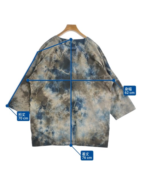 devadurga（ディバドゥルガ）カジュアルシャツ 茶 サイズ:-(L位) メンズ/2200674386044