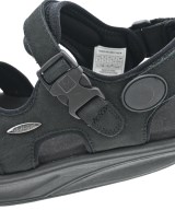 MBT（マサイベアフットテクノロジー）サンダル 黒 サイズ:24.3cm レディース/2200612806030