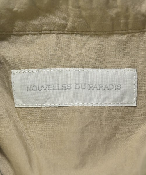 Nouvelles du paradis（ヌーヴェルドゥパラディ）ブラウス ベージュ サイズ:38(M位) レディース/2200668959063