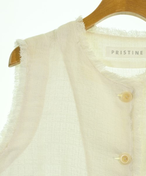 PRISTINE（プリスティン）ベスト 白 サイズ:M レディース/2200713505016