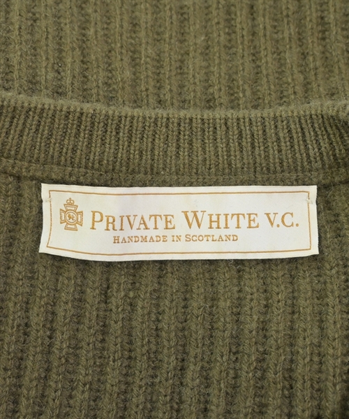 PRIVATE WHITE V.C.（プライベートホワイトブイシー）ニット・セーター 茶 サイズ:M メンズ/2200612682177