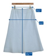 LAPINE BLANCHE（ラピーヌブランシュ）ロング・マキシ丈スカート 青 サイズ:38(M位) レディース/2200650505124
