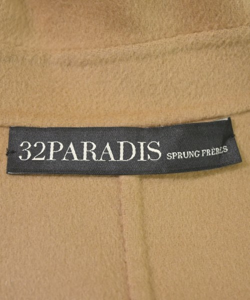 32 PARADIS（トラントドゥパラディ）チェスターコート ベージュ サイズ:S レディース/2200655984016