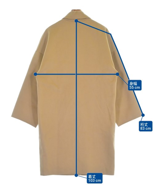 32 PARADIS（トラントドゥパラディ）チェスターコート ベージュ サイズ:S レディース/2200655984016