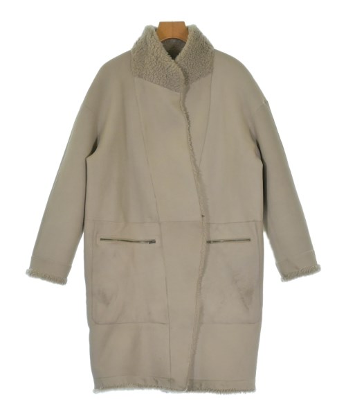 32 PARADIS（トラントドゥパラディ）ムートンコート ベージュ サイズ:S レディース/2200635427151