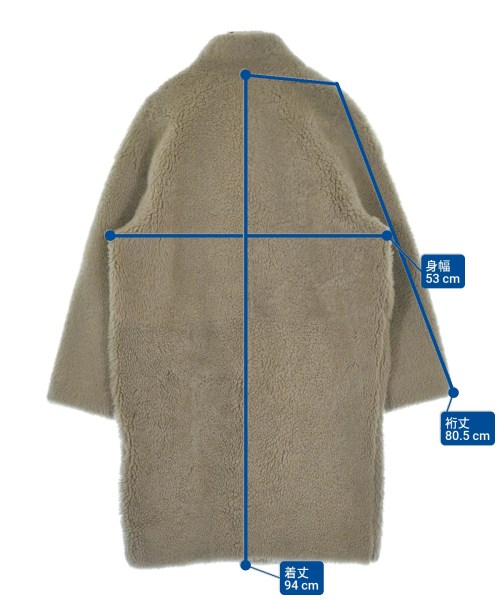 32 PARADIS（トラントドゥパラディ）ムートンコート ベージュ サイズ:S レディース/2200635427151