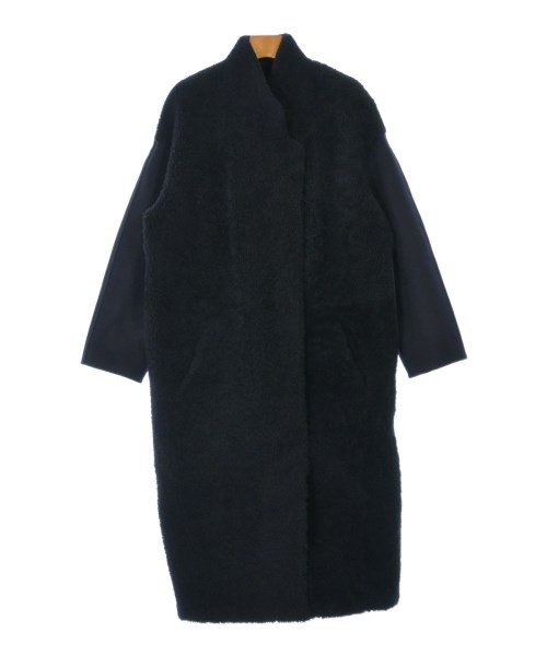 32 PARADIS(トラントドゥパラディ)コート 紺 サイズ:36(XS位)/2200641117015