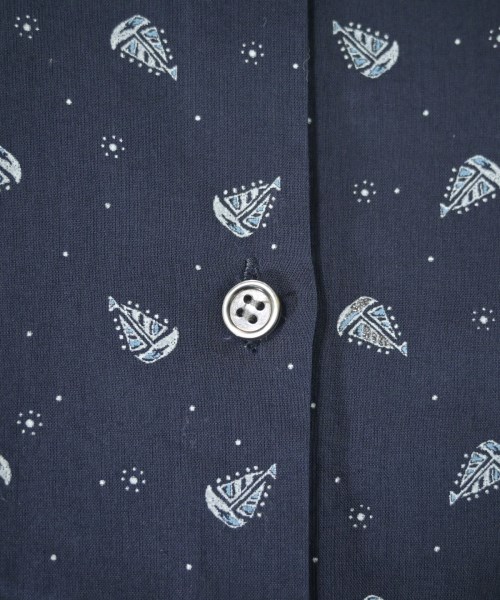 KEITH（キース）カジュアルシャツ 紺 サイズ:38(M位) レディース/2200641632198