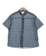 KEITH（キース）カジュアルシャツ 紺 サイズ:38(M位) レディース/2200641632198