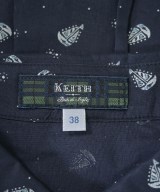 KEITH（キース）カジュアルシャツ 紺 サイズ:38(M位) レディース/2200641632198