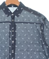 KEITH（キース）カジュアルシャツ 紺 サイズ:38(M位) レディース/2200641632198