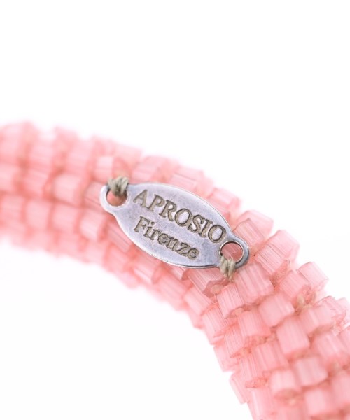 APROSIO & CO（アプロジオアンドコー）ブレスレット・バングル ピンク サイズ:- レディース/2200726591136