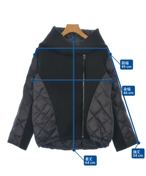 GIANNI LO GIUDICE（ジャンニロジュディチェ）ダウンジャケット/ダウンベスト 黒 サイズ:36(S位) レディース/2200622363257