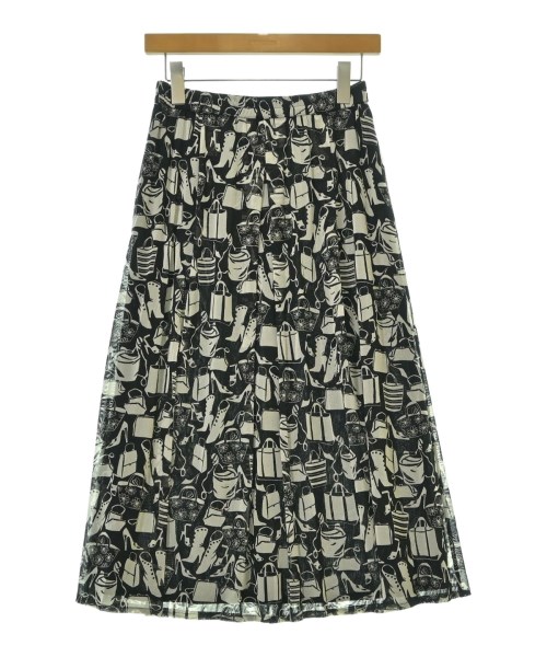 GIANNI LO GIUDICE(ジャンニロジュディチェ)ロング・マキシ丈スカート 黒 サイズ:40(M位)/2200666179074