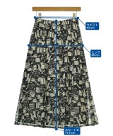 GIANNI LO GIUDICE（ジャンニロジュディチェ）ロング・マキシ丈スカート 黒 サイズ:40(M位) レディース/2200666179074