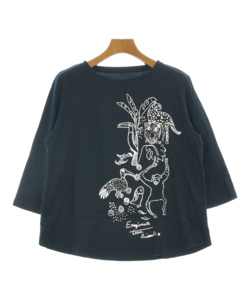 GIANNI LO GIUDICE(ジャンニロジュディチェ)Tシャツ・カットソー 紺 サイズ:40(M位)/2200666179227