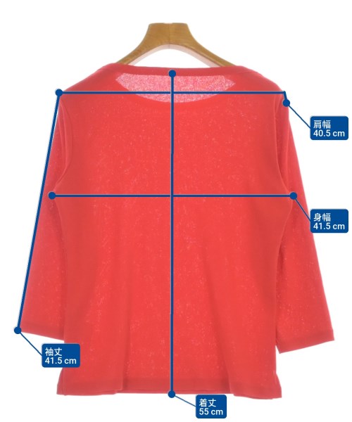 GIANNI LO GIUDICE（ジャンニロジュディチェ）Tシャツ・カットソー 赤 サイズ:40(M位) レディース/2200666179258