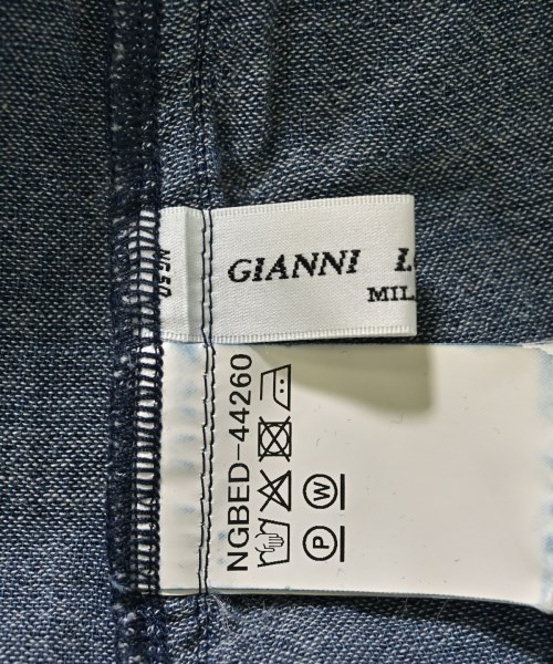 GIANNI LO GIUDICE（ジャンニロジュディチェ）ブラウス 紺 サイズ:40(M位) レディース/2200666179333