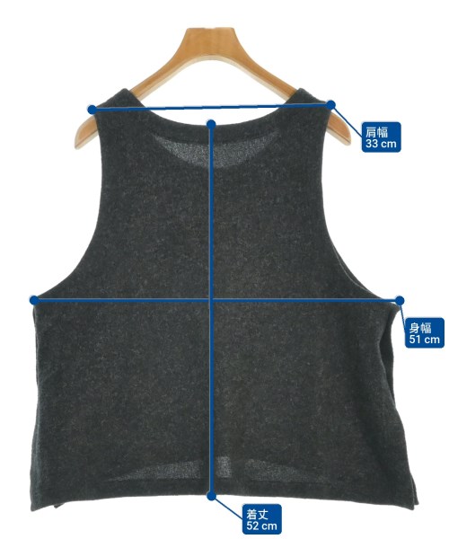 GIANNI LO GIUDICE（ジャンニロジュディチェ）Tシャツ・カットソー グレー サイズ:40(M位) レディース/2200675395038