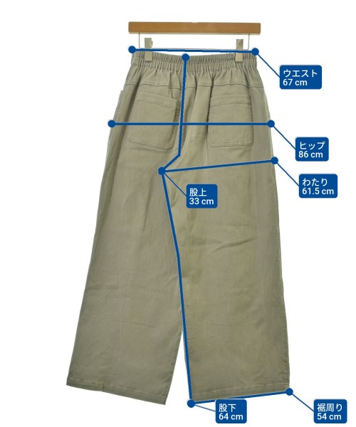 GIANNI LO GIUDICE（ジャンニロジュディチェ）その他 カーキ サイズ:40(M位) レディース/2200675395175