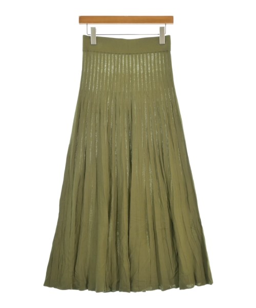 GIANNI LO GIUDICE(ジャンニロジュディチェ)ロング・マキシ丈スカート カーキ サイズ:40(M位)/2200675395182