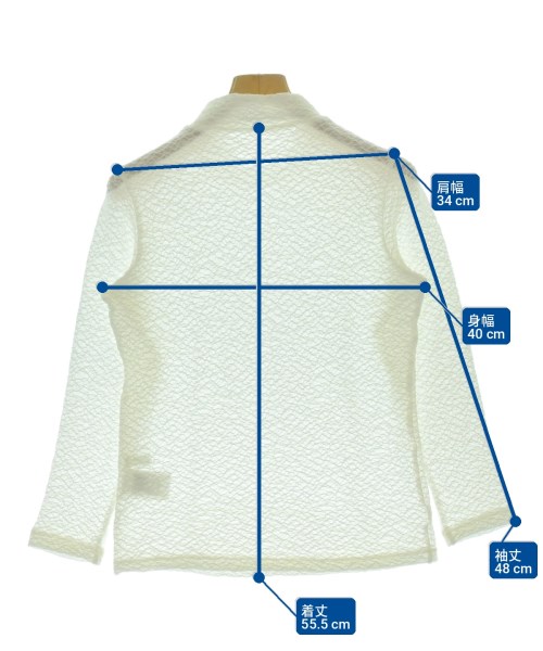 GIANNI LO GIUDICE（ジャンニロジュディチェ）Tシャツ・カットソー 白 サイズ:36(S位) レディース/2200704086050