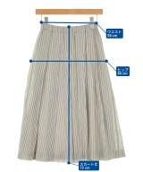 GIANNI LO GIUDICE（ジャンニロジュディチェ）ロング・マキシ丈スカート グレー サイズ:36(S位) レディース/2200667029064