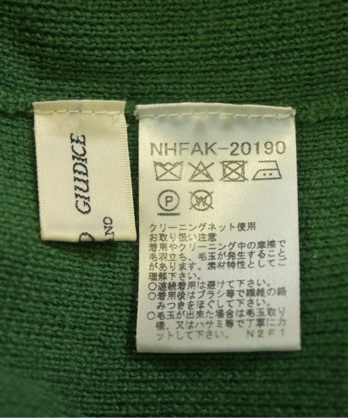GIANNI LO GIUDICE（ジャンニロジュディチェ）ニット・セーター 緑 サイズ:36(S位) レディース/2200724928095
