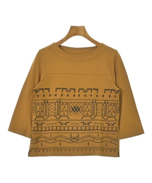 GIANNI LO GIUDICE(ジャンニロジュディチェ)Tシャツ・カットソー 茶 サイズ:36(S位)/2200684874432