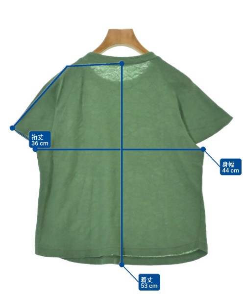 GIANNI LO GIUDICE（ジャンニロジュディチェ）Tシャツ・カットソー 緑 サイズ:36(S位) レディース/2200684874449