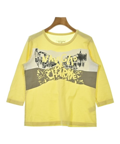 GIANNI LO GIUDICE(ジャンニロジュディチェ)Tシャツ・カットソー 黄 サイズ:36(S位)/2200684874463
