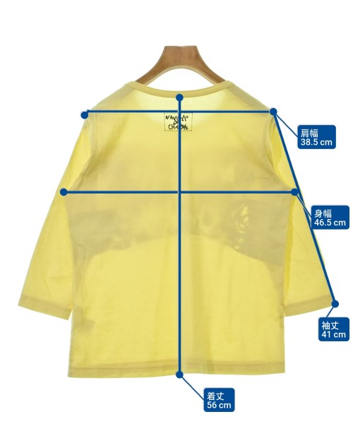 GIANNI LO GIUDICE（ジャンニロジュディチェ）Tシャツ・カットソー 黄 サイズ:36(S位) レディース/2200684874463