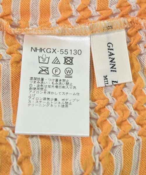 GIANNI LO GIUDICE（ジャンニロジュディチェ）Tシャツ・カットソー オレンジ サイズ:36(S位) レディース/2200684874470