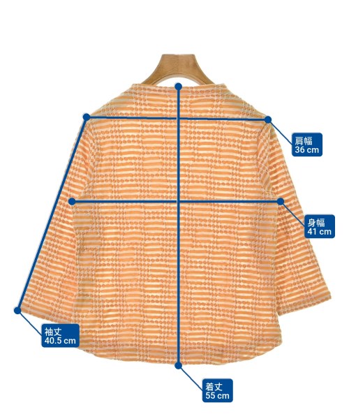 GIANNI LO GIUDICE（ジャンニロジュディチェ）Tシャツ・カットソー オレンジ サイズ:36(S位) レディース/2200684874470