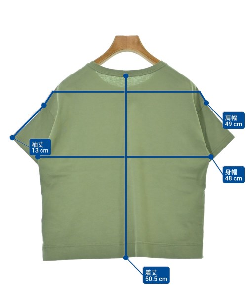 GIANNI LO GIUDICE（ジャンニロジュディチェ）Tシャツ・カットソー 緑 サイズ:36(S位) レディース/2200684874494