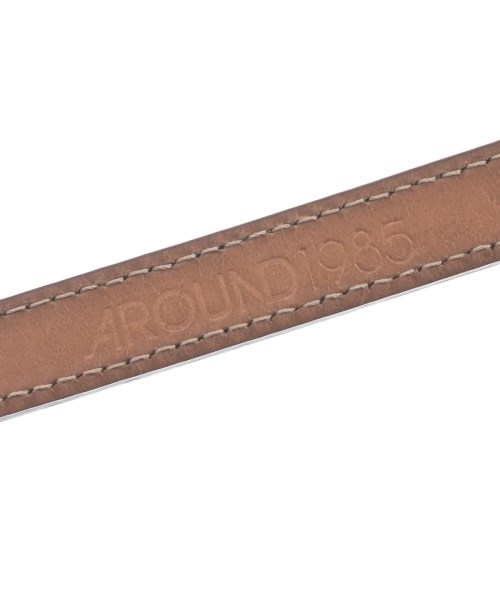 AROUND 1985（アラウンド）ベルト 黄 サイズ:- レディース/2200629102125