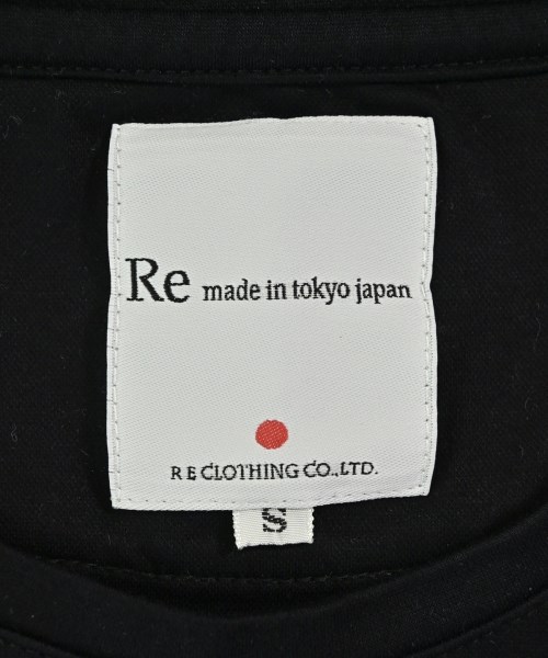 Re made in tokyo japan（アールイーメイドイントウキョウジャパン）Tシャツ・カットソー 黒 サイズ:S レディース/2200721230061