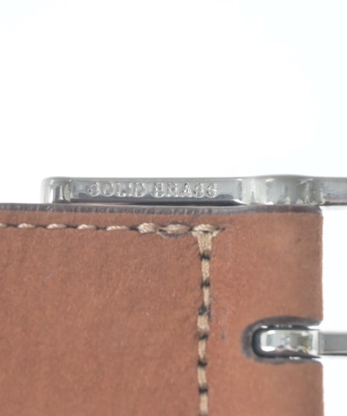 SOLID BRASS（ソリッドブラス）ベルト 茶 サイズ:- メンズ/2200641037047
