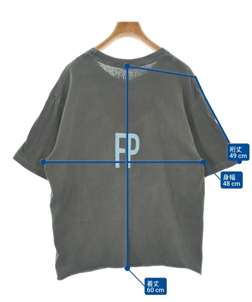 THE DAY ON THE BEACH（ザ・デイ・オン・ザ・ビーチ）Tシャツ・カットソー グレー サイズ:ONE レディース/2200619313029