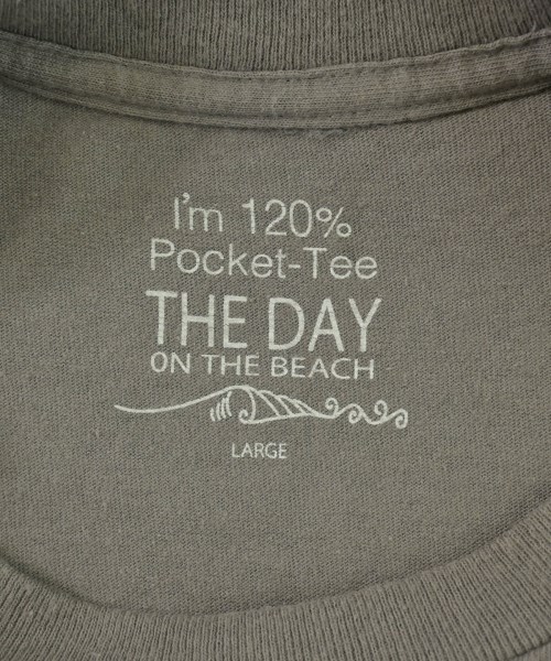 THE DAY ON THE BEACH（ザ・デイ・オン・ザ・ビーチ）Tシャツ・カットソー グレー サイズ:L メンズ/2200722038062