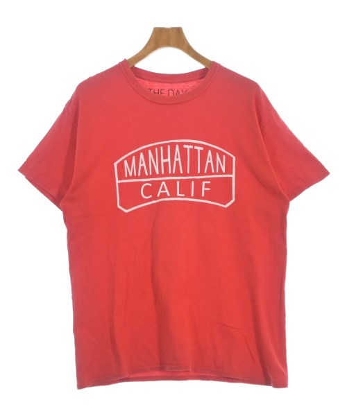 THE DAY ON THE BEACH(ザ・デイ・オン・ザ・ビーチ)Tシャツ・カットソー 赤 サイズ:L/2200683945034