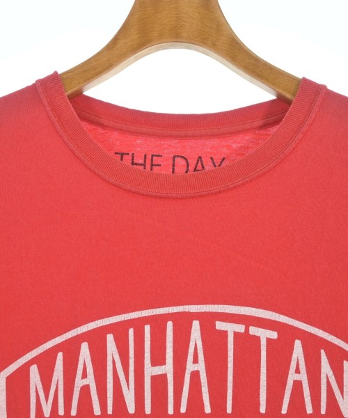 THE DAY ON THE BEACH（ザ・デイ・オン・ザ・ビーチ）Tシャツ・カットソー 赤 サイズ:L メンズ/2200683945034